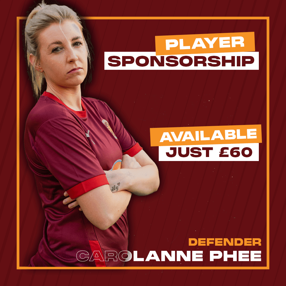 Carolanne Phee Sponsorship
