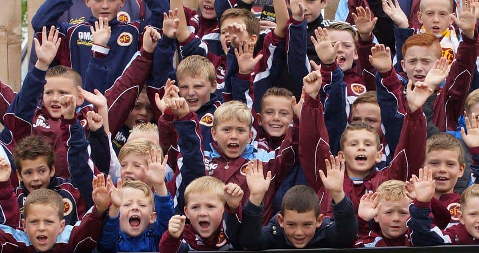 YOUNG MAROONS HALF TIME HEROES