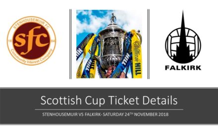 Scottish Cup- Ticket Update