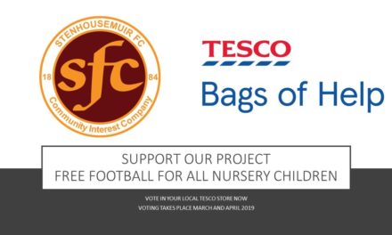 Warriors Win TESCO Bags- Free nursery football available