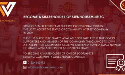 Stenhousemuir FC Shares for Sale