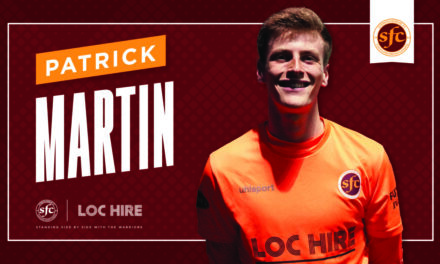 Paddy Martin extends his stay