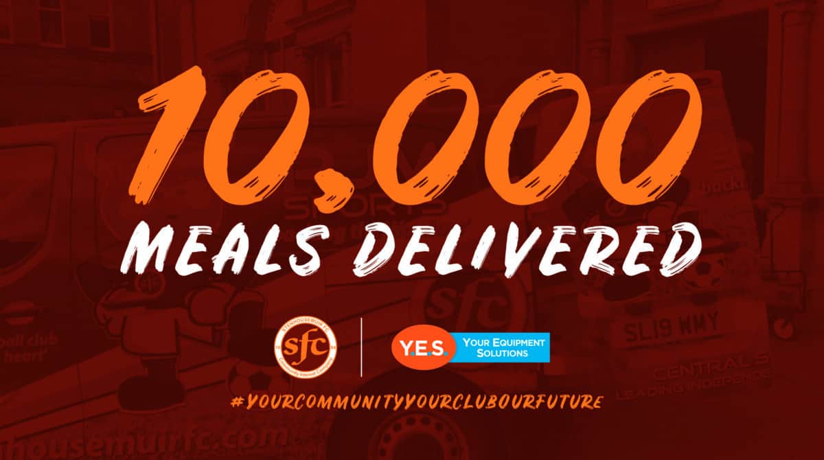 10,000 Free Meals Delivered! - Stenhousemuir FC
