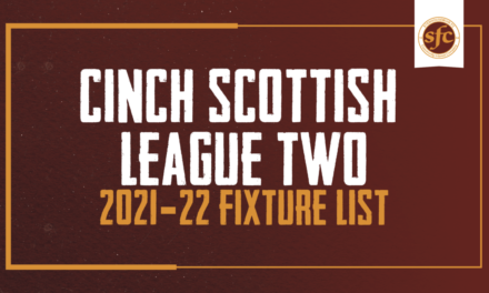 2021-22 Fixture List Announced