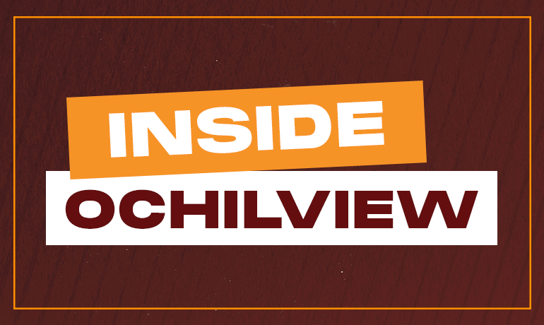 Inside Ochilview: 28 April