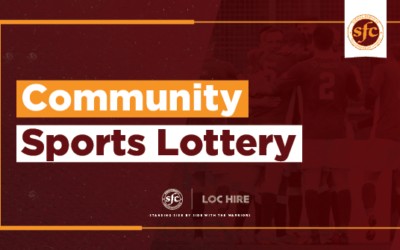COMMUNITY SPORTS LOTTERY WINNERS- DECEMBER 2021