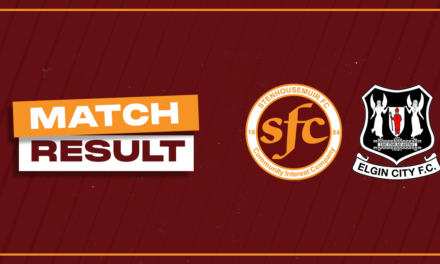 Match Report: Stenhousemuir 2-1 Elgin City