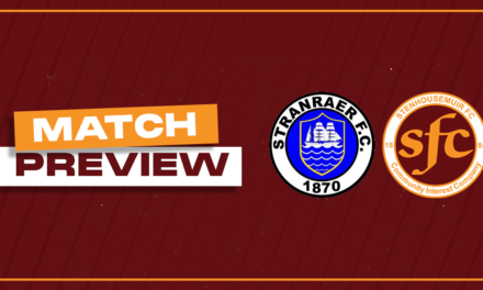 Match Preview: Stranraer vs Stenhousemuir