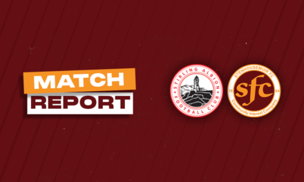 Match Report: Stirling Albion vs Stenhousemuir