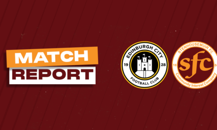 Match Result: Edinburgh City vs Stenhousemuir