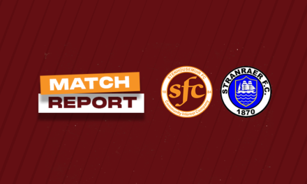 Match Report: Stenhousemuir vs Stranraer