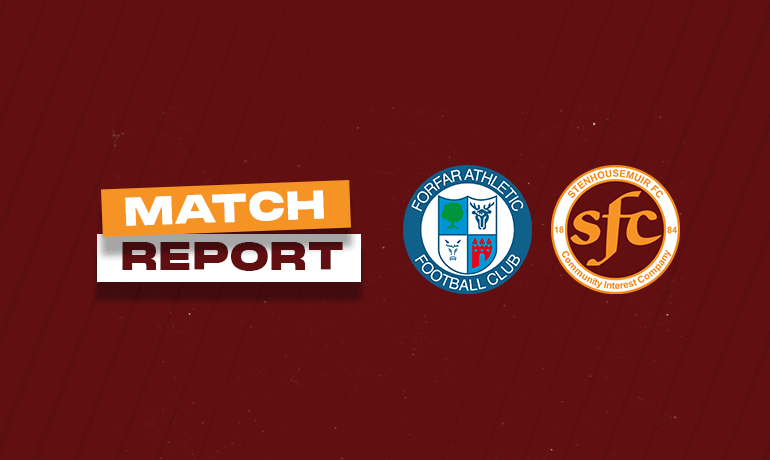 Match Report: Forfar Athletic vs Stenhousemuir