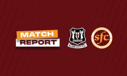 Match Report: Elgin City vs Stenhousemuir