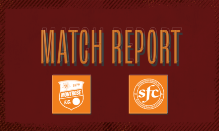 Match Report: Montrose vs Stenhousemuir