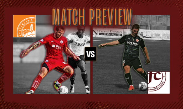 Match Preview: vs Stirling Albion