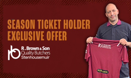 Season Ticket Offer: R Brown & Son