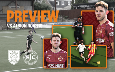 Match Preview vs Albion Rovers