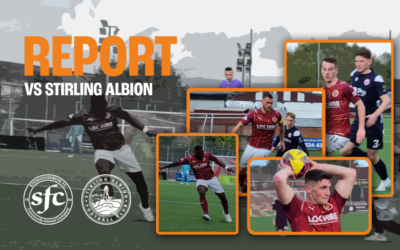 Match Report vs Stirling Albion