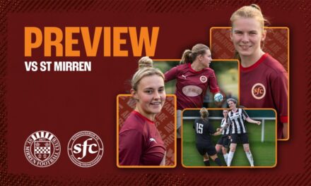 Match Preview vs St Mirren