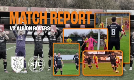 Match Report vs Albion Rovers