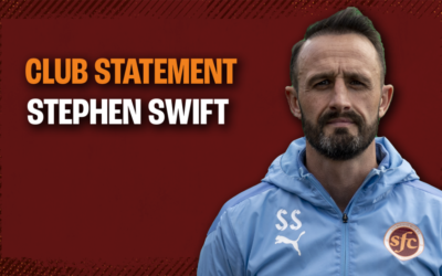 Club Statement || Stephen Swift