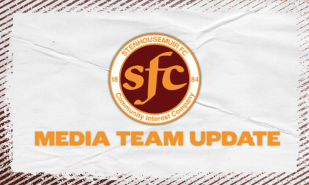 Stenhousemuir FC || Media Team Update