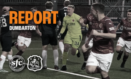 MATCH REPORT || Dumbarton