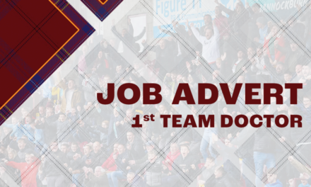 Job Advert: 1st Team Doctor