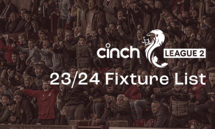 cinch League Two Fixtures | Season 2023/24