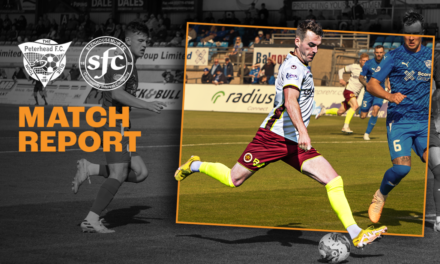 PETERHEAD 0- STENHOUSEMUIR | MATCH REPORT