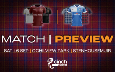 MATCH PREVIEW | vs STRANRAER