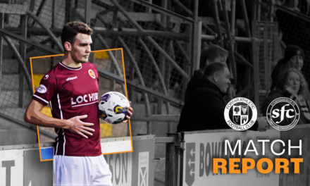 Match report | vs Forfar Athletic