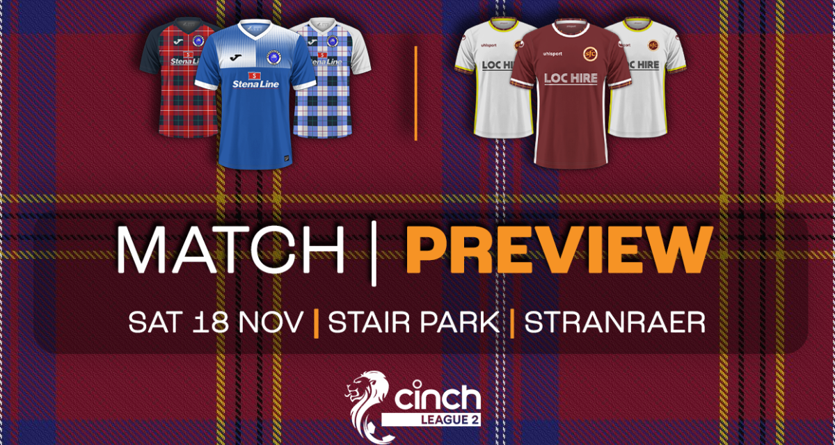 Match Preview | vs Stranraer