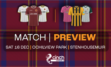 Match Preview | vs East Fife