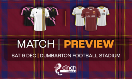 Match Preview | vs Dumbarton