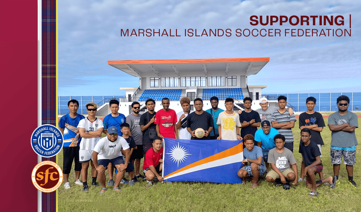 Supporting Marshall Islands Soccer Federation - Stenhousemuir FC
