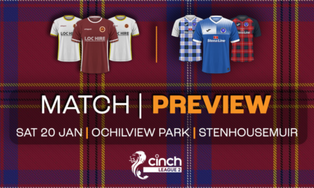 Match preview | vs Stranraer