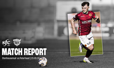 Match Report | vs Peterhead