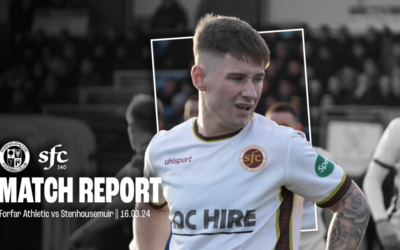 Match Report | vs Forfar Athletic