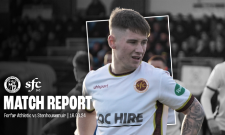 Match Report | vs Forfar Athletic