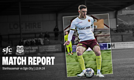 MATCH REPORT | vs ELGIN CITY