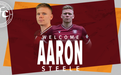 THE WARRIORS ANNOUNCE THE LOAN SIGNING OF AARON STEELE FROM ARBROATH