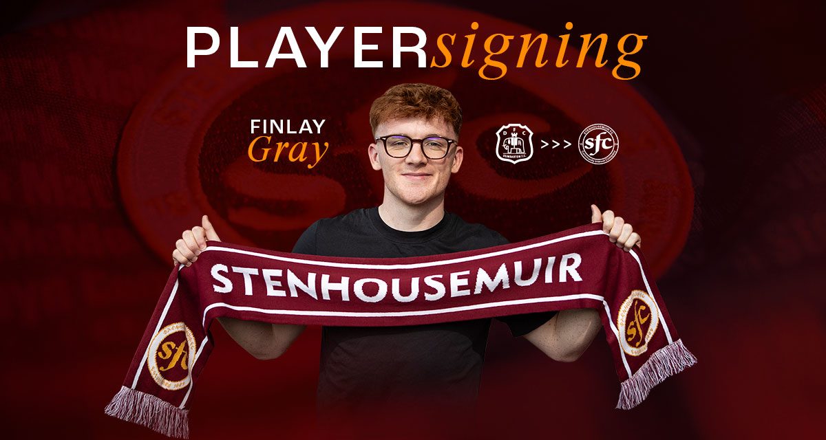 Finlay Gray is Our First Summer Signing