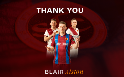 Blair Alston Departs Stenhousemuir FC