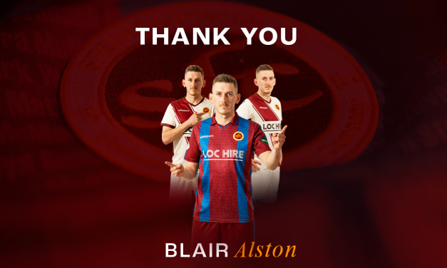 Blair Alston Departs Stenhousemuir FC