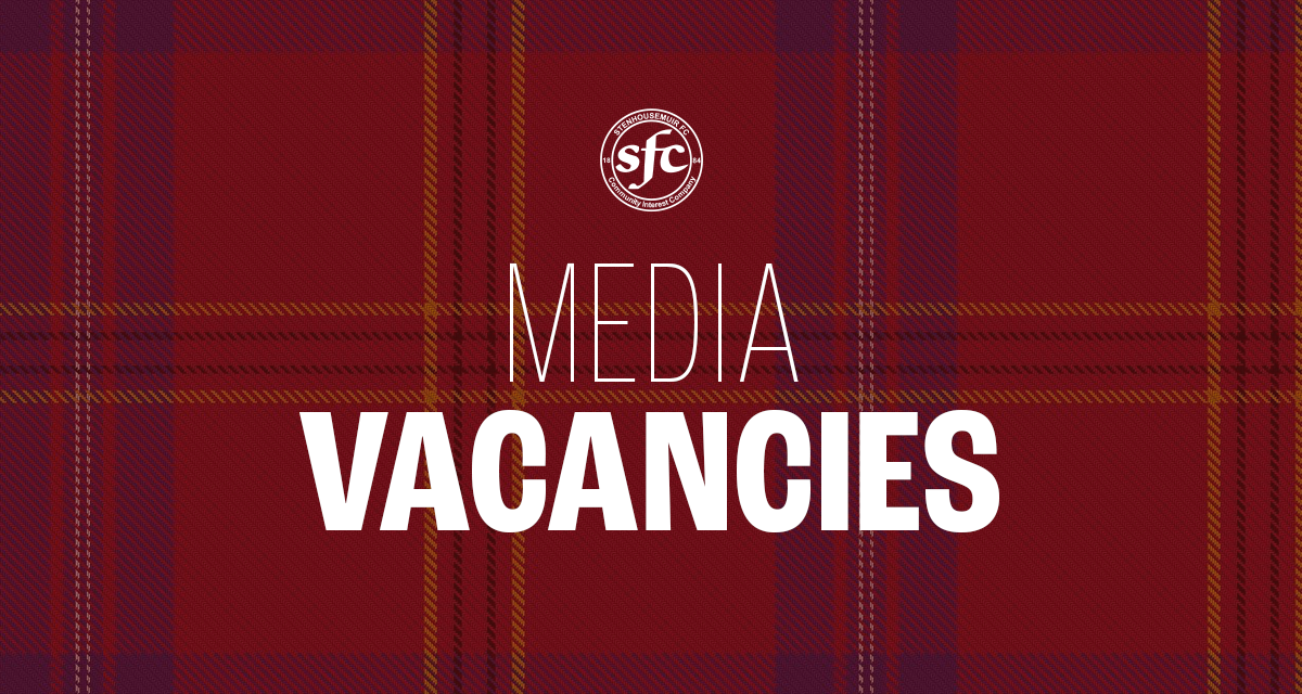 MEDIA TEAM VACANCIES
