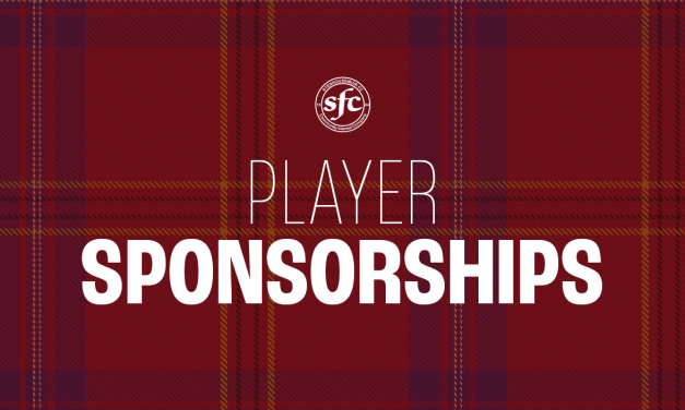 PLAYER SPONSORSHIPS AVAILABLE NOW
