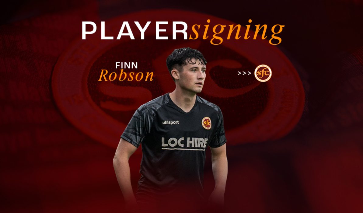 Stenhousemuir FC is delighted to announce the signing of Finn Robson for the 2025/26 season!