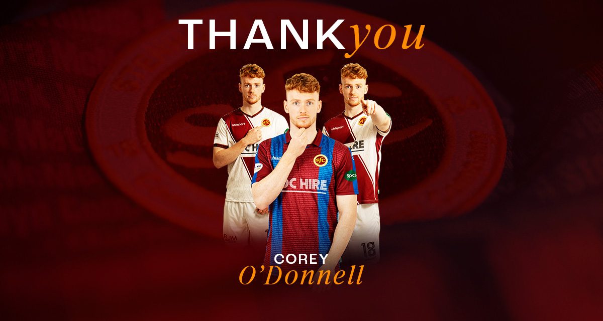 Corey O’Donnell Departs Stenhousemuir FC