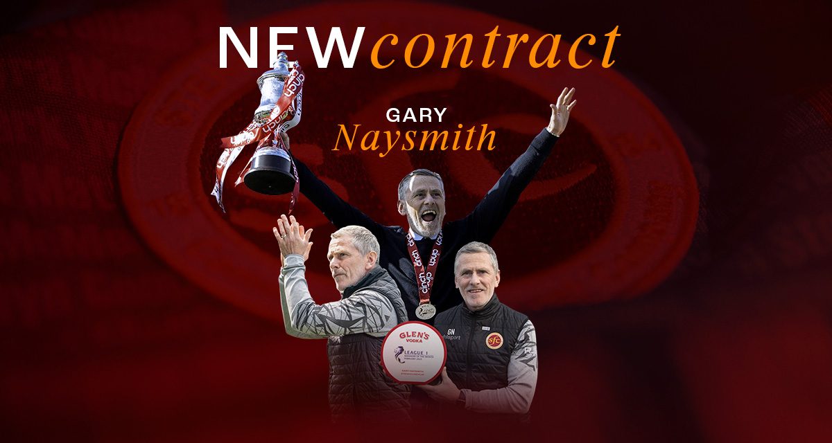 Gary Naysmith Signs New Contract